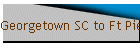 Georgetown SC to Ft Pierce, FL