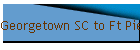 Georgetown SC to Ft Pierce, FL